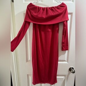 Goodnight Macaroon long sleeve sweater dress